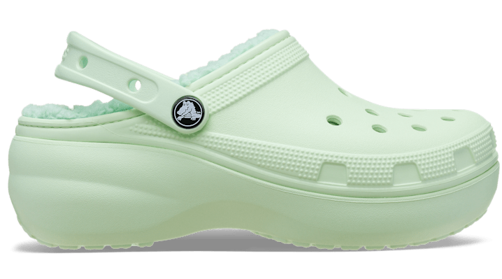 Crocs Classic Platform Lined Sabots s Jade Tint 36 - Crocs FR Feed New - Modalova
