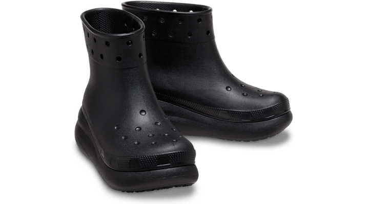 Crocs Classic Crush Boot Boots Unisex Black - 207946-001
