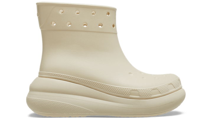 Crocs Crush Boot Stiefel Unisex Bone 45 In Beige