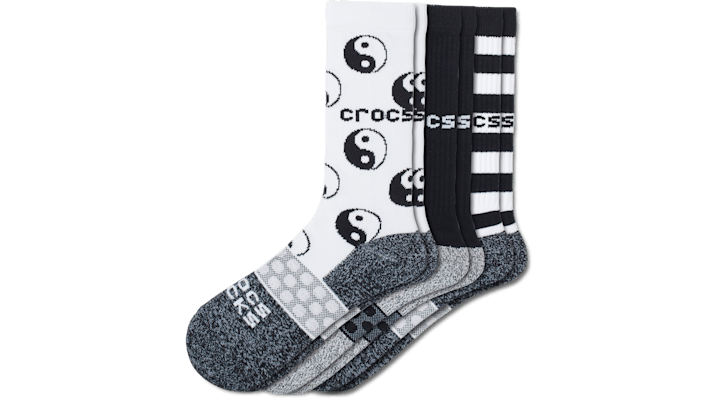 

Crocs Socks Adult Crew Easy Icon 3-Pack