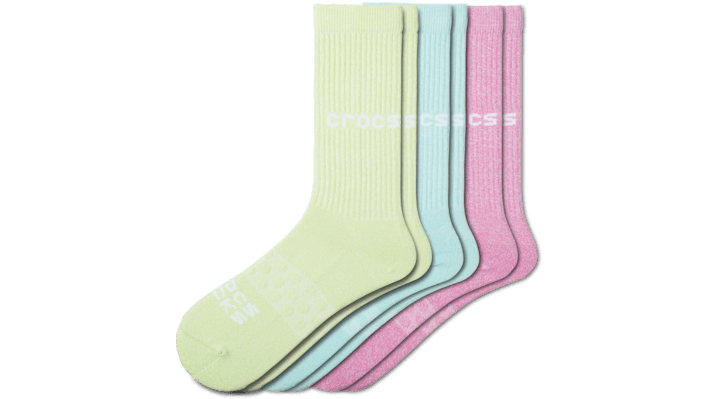 

Crocs Socks Adult Twisted Yarn Crew Solid 3-Pack
