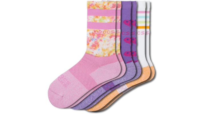 

Crocs Socks Kid Crew Heart 3-Pack