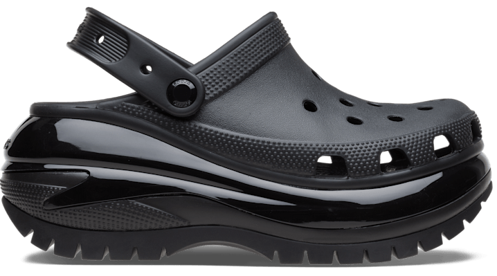 Crocs Mega Crush Clog In Black