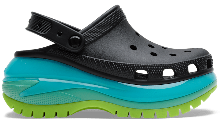 Crocs Mega Crush Clog; Black / Multi, W10/m8 In Black/multi
