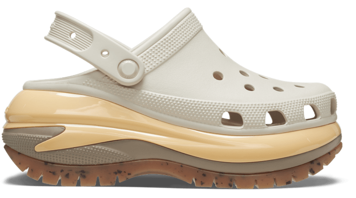 Crocs Mega Crush Sabots Unisex Almond Tint / Multi 39