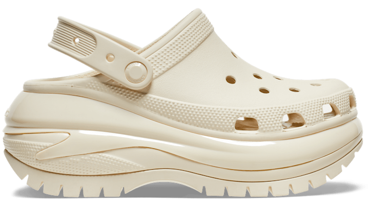 Crocs Mega Crush Klompen Unisex Bone 37