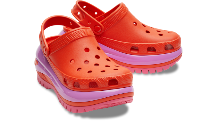 Crocs unisex Mega Crush Clogs Lava - 207988-84J