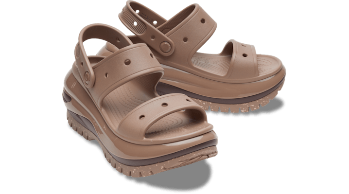 Crocs unisex Mega Crush Sandals Latte - 207989-2Q9