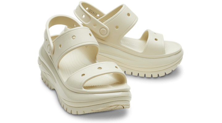 Crocs Mega Crush Sandal Bone - 207989-2Y2