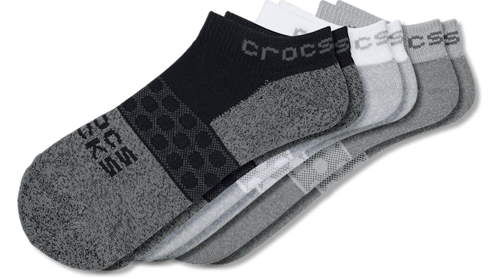 Crocs Socks Adult Low Solid Core 3 Pack