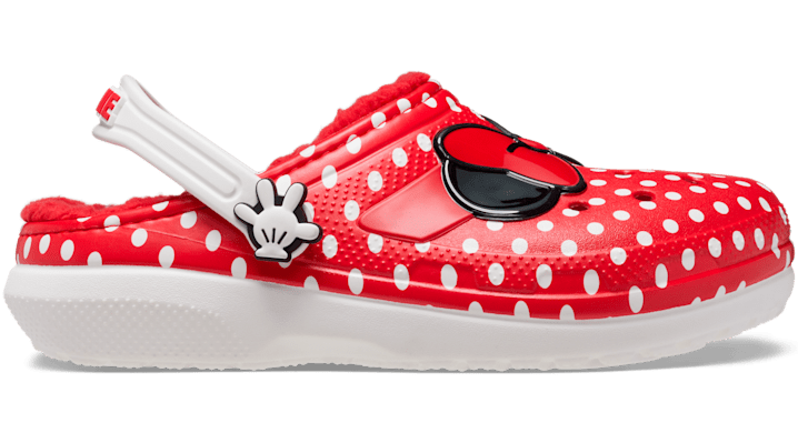 

Kids' Classic Lined Disney Minnie Mouse Clog