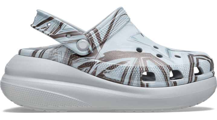 Crocs Classic Crush Hi-lo Disco Clog In Shimmer/multi