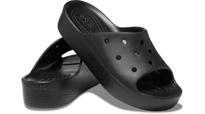 Crocs Classic Platform Slide Black - 208180-001