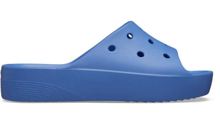 Crocs | Women | Classic Platform | Slides | Elemental Blue | - 208180-4ON