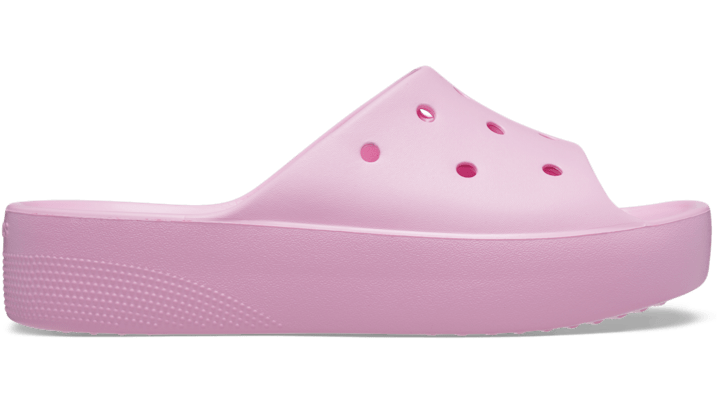 Crocs | Women | Classic Platform | Slides | Flamingo | 9 In Flamingo