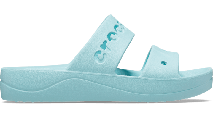 Crocs Baya Platform Sandalen Damen Pure Water 38