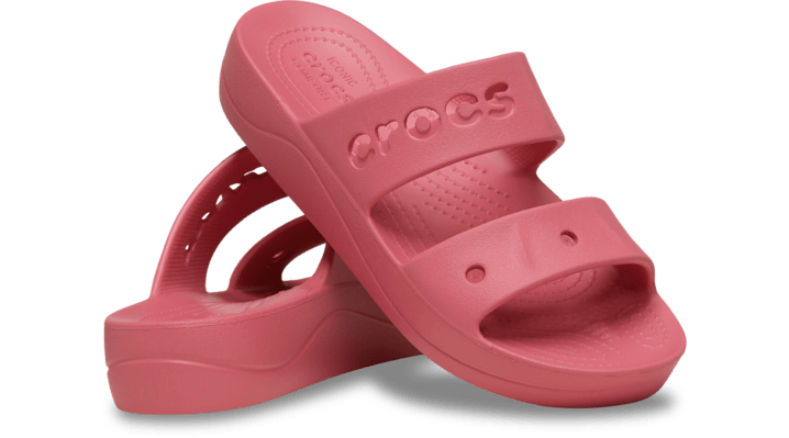 Crocs | Women | Baya Platform | Sandals | Dark Cherry | - 208188-6XF