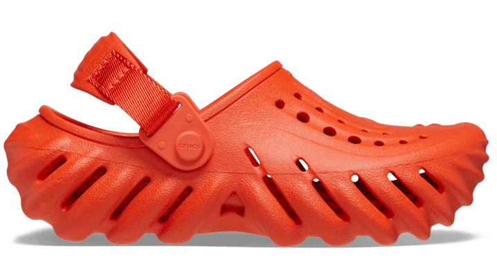 Image of Crocs Toddler Echo Clog; Lava, C10
