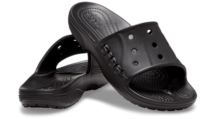 Crocs Baya II Slides Kids Black - 208215-001