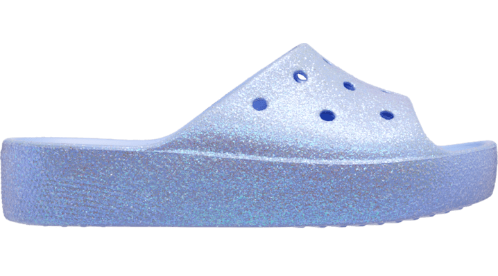 

Classic Platform Glitter Slide