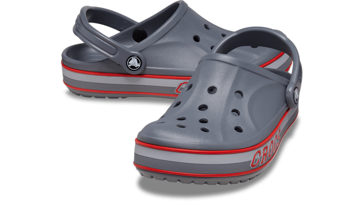 Crocs unisex Bayaband Sport Band Clogs Charcoal / Light Gray - 208268-01W