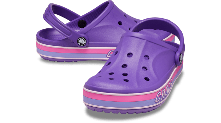 サンダル KODAK Camby Clog PURPLE Crocs Electro II Clog Sandal - Volt Green/Smoke - Boys