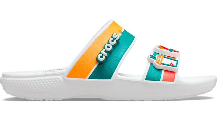 

7-Eleven X Crocs Classic 2 Strap Sandal