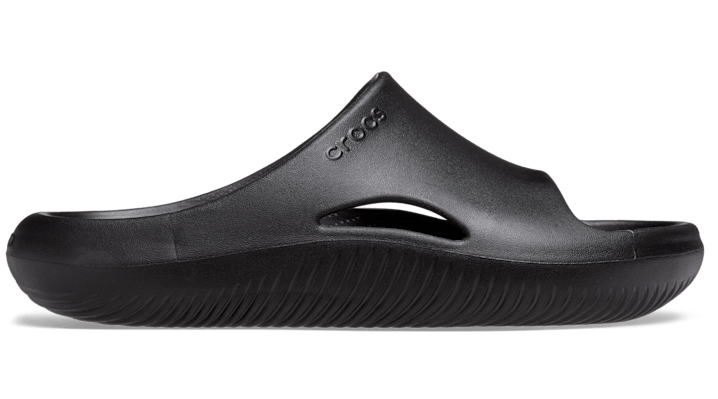 Shop Crocs Mellow Recovery Slides Unisex Black 48