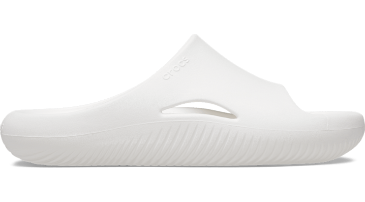 Crocs Mellow Recovery Slides Unisex White 42 In White