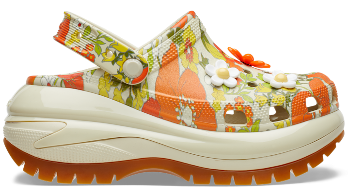 Mega Crush Retro Floral Clog