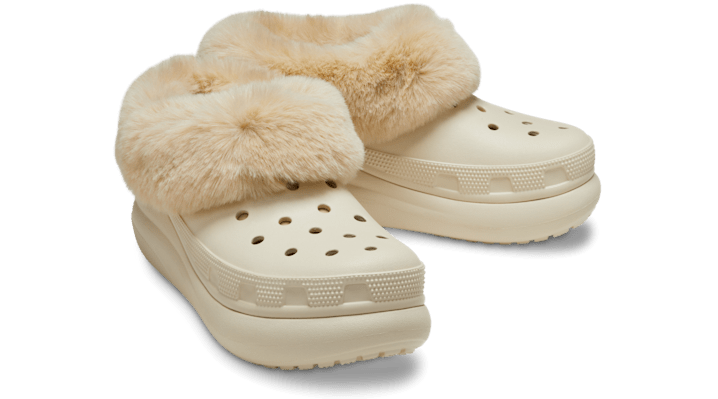 Crocs Furever Crush Shoe Klompen Unisex Bone - 208446-2Y2