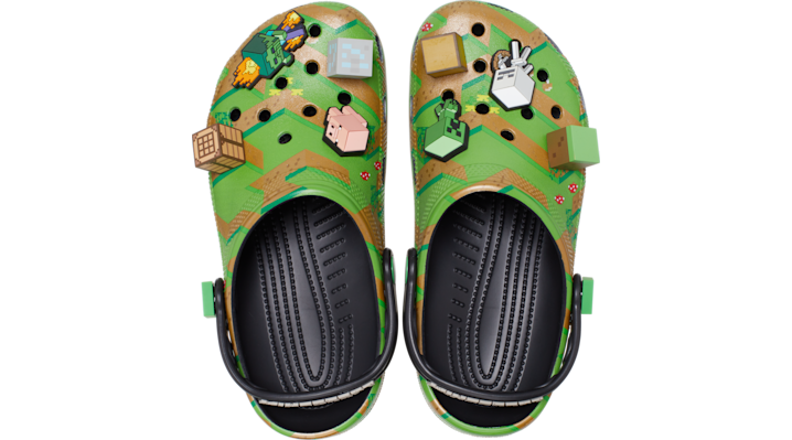 Shop Crocs Minecraft Elevated Clog In Multi