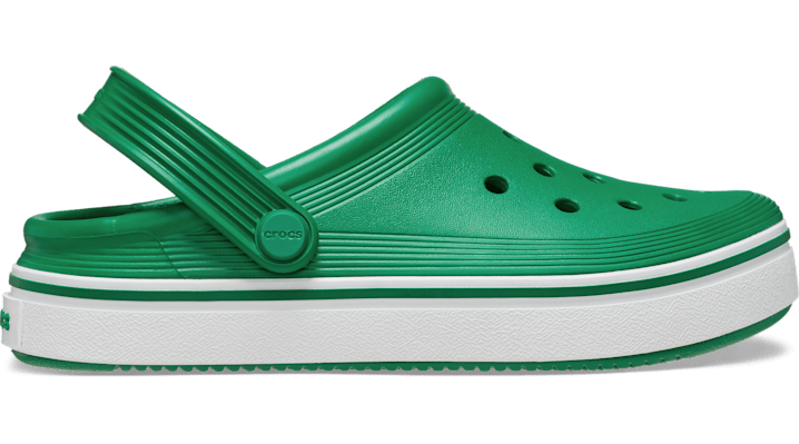 Crocs Kids' Off Court Clog; Green Ivy