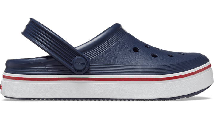 Crocs Toddler Off Court Clog In Navy/pepper