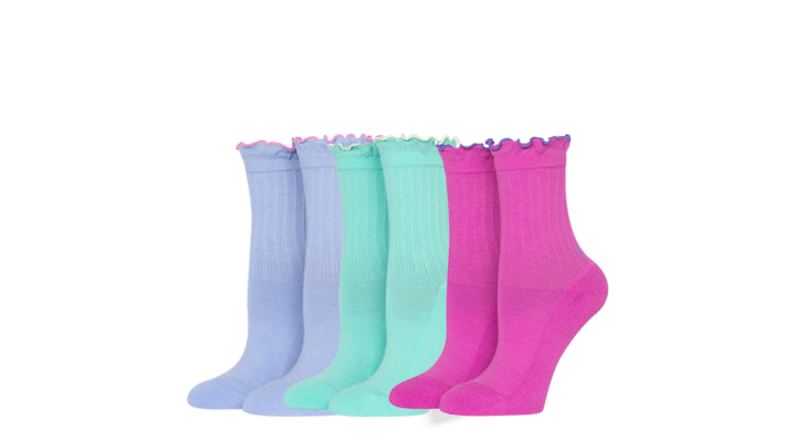 

CrocsSocks Ruffle Ankle 3-Pack