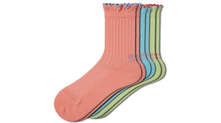 

CrocsSocks Ruffle Ankle 3-Pack