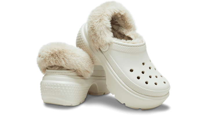 Crocs unisex Stomp Lined Clogs Stucco - 208546-160