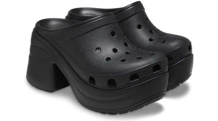 Crocs Siren Klompen Unisex Black - 208547-001