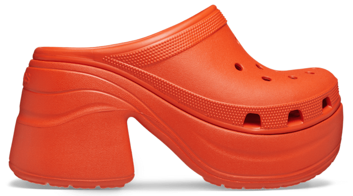 Image of Crocs Siren Clog; Lava, W6/M4