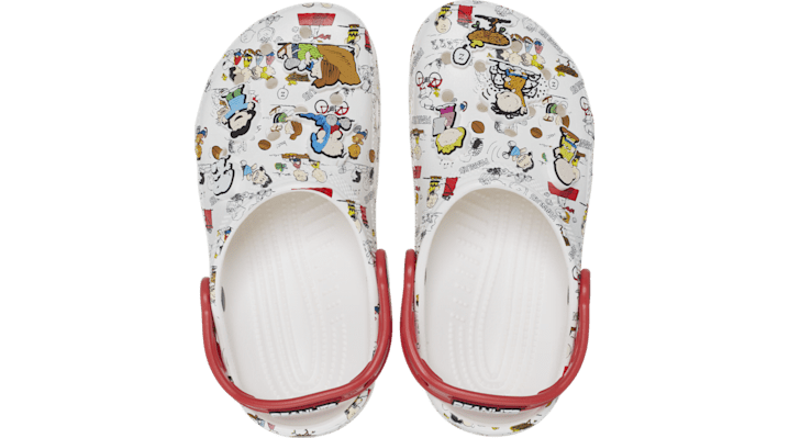 Crocs Toddler Peanuts Classic Klompen Kinder White-Multi 20