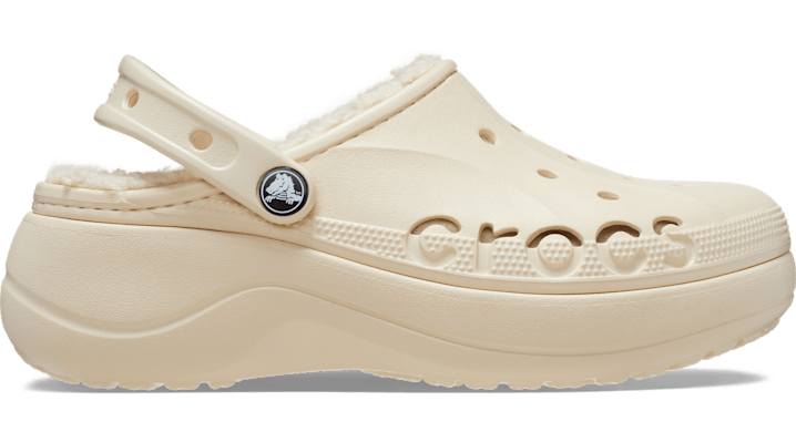 Crocs Baya Platform Lined Sabots Femmes Winter