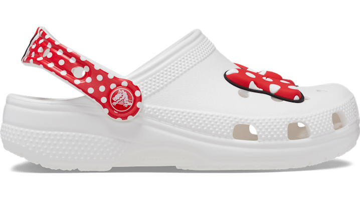 Crocs Disney Minnie Mouse Classic Sabots Enfants White / Red 32 In White/red