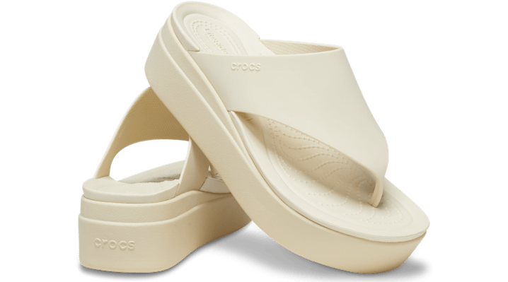 Crocs Brooklyn Flips Women Bone - 208727-2Y2