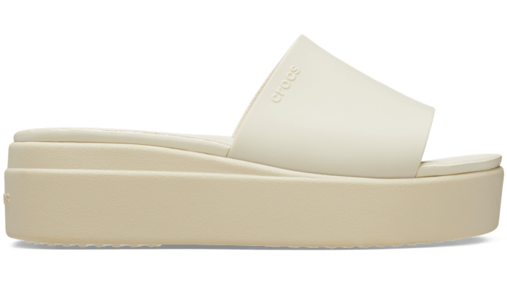 Crocs Brooklyn Slide In Bone | ModeSens