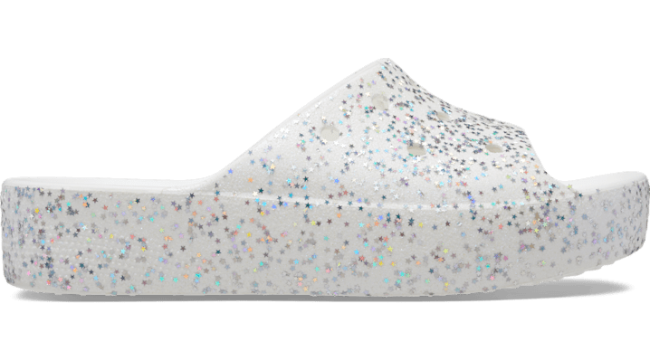 

Classic Platform Starry Glitter Slide