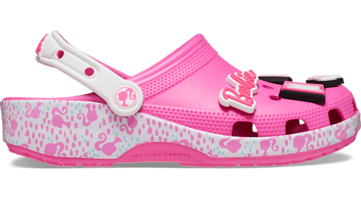 Image of Crocs Barbie Classic Clog; Electric Pink, W6/M4