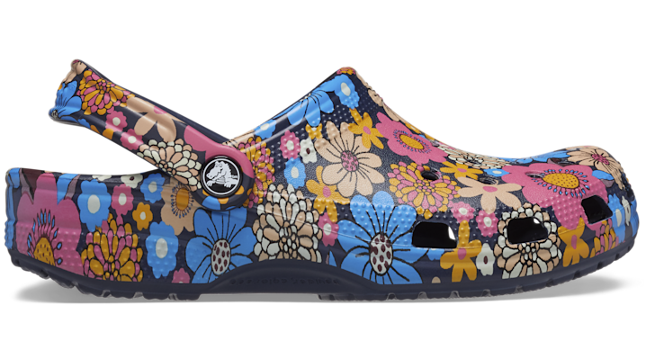 

Classic Retro Floral Clog
