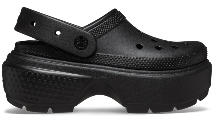 Shop Crocs Stomp Clog In Black