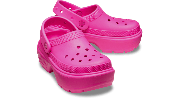 Crocs | Unisex | Stomp | Clogs | Pink Crush | - 209347-6TW