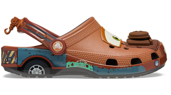 

Classic Disney and Pixar Cars’ Mater Clog